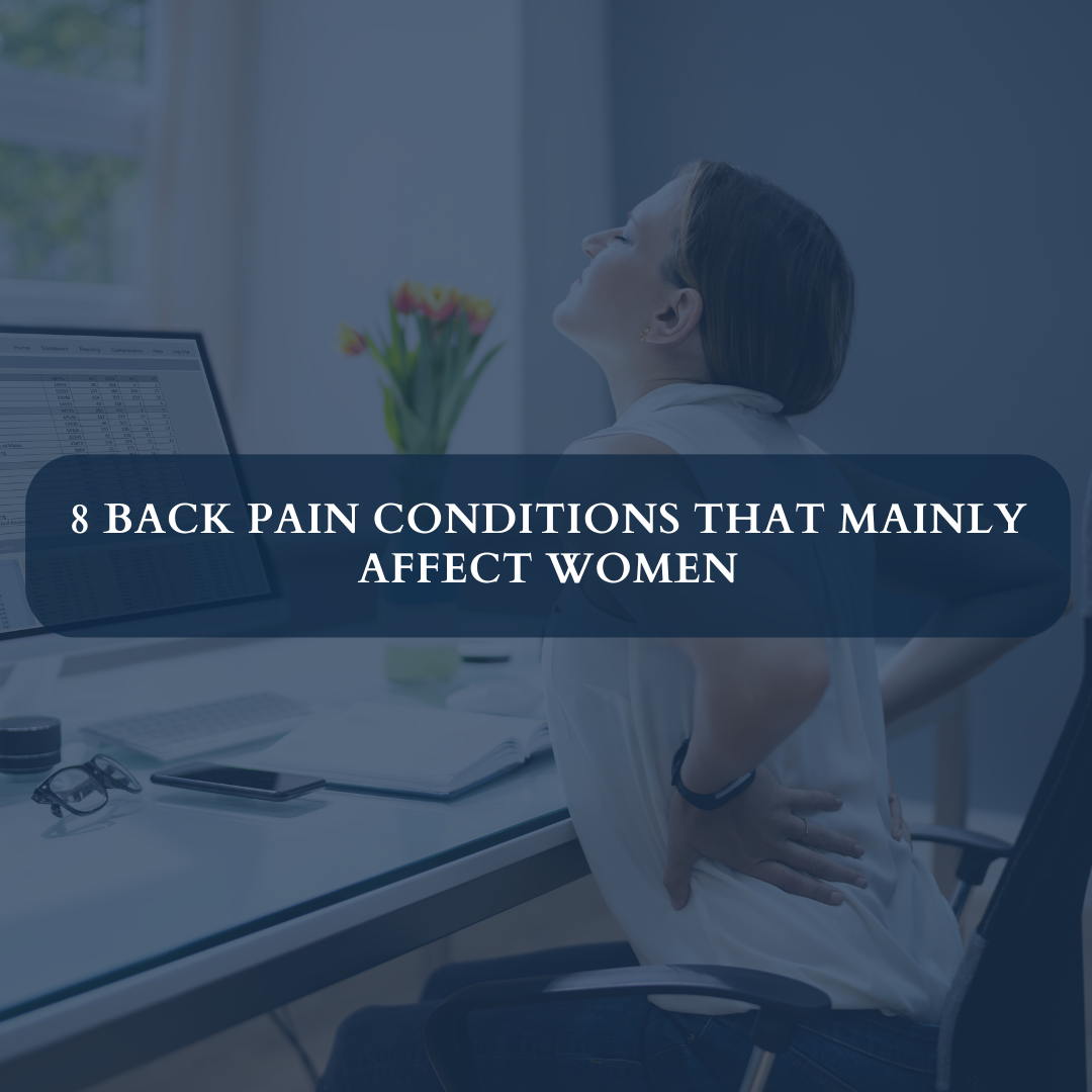 8 Back Pain Conditions That Mainly Affect Women