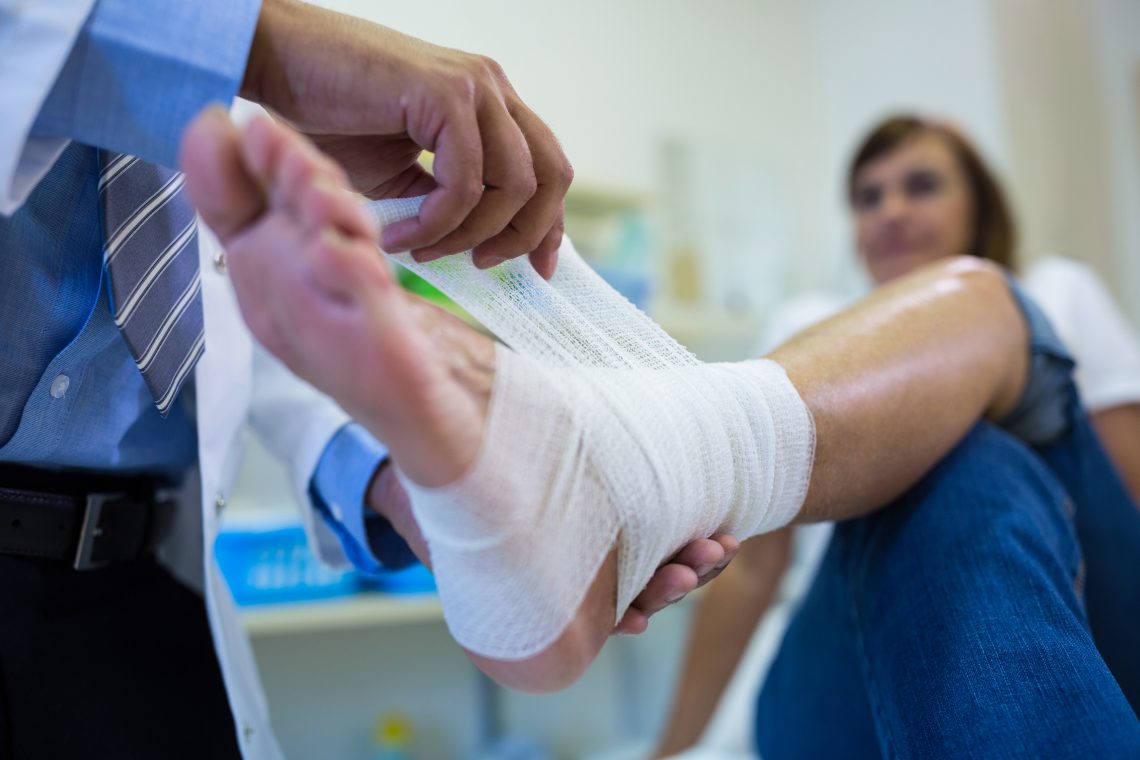 how to fix a sprained ankle