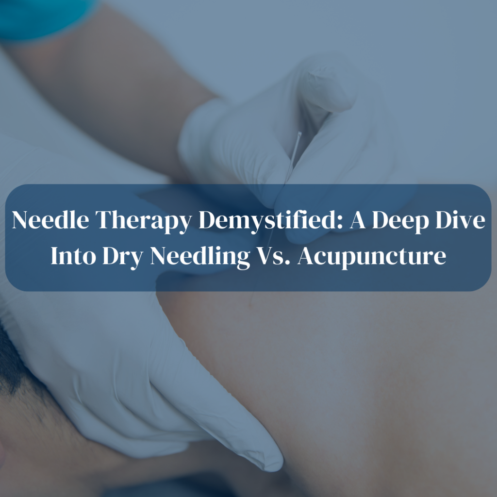 Comparison of Dry Needling and Aupuncture Techniques